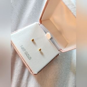 14K Gold Earrings Baby 3M Balls